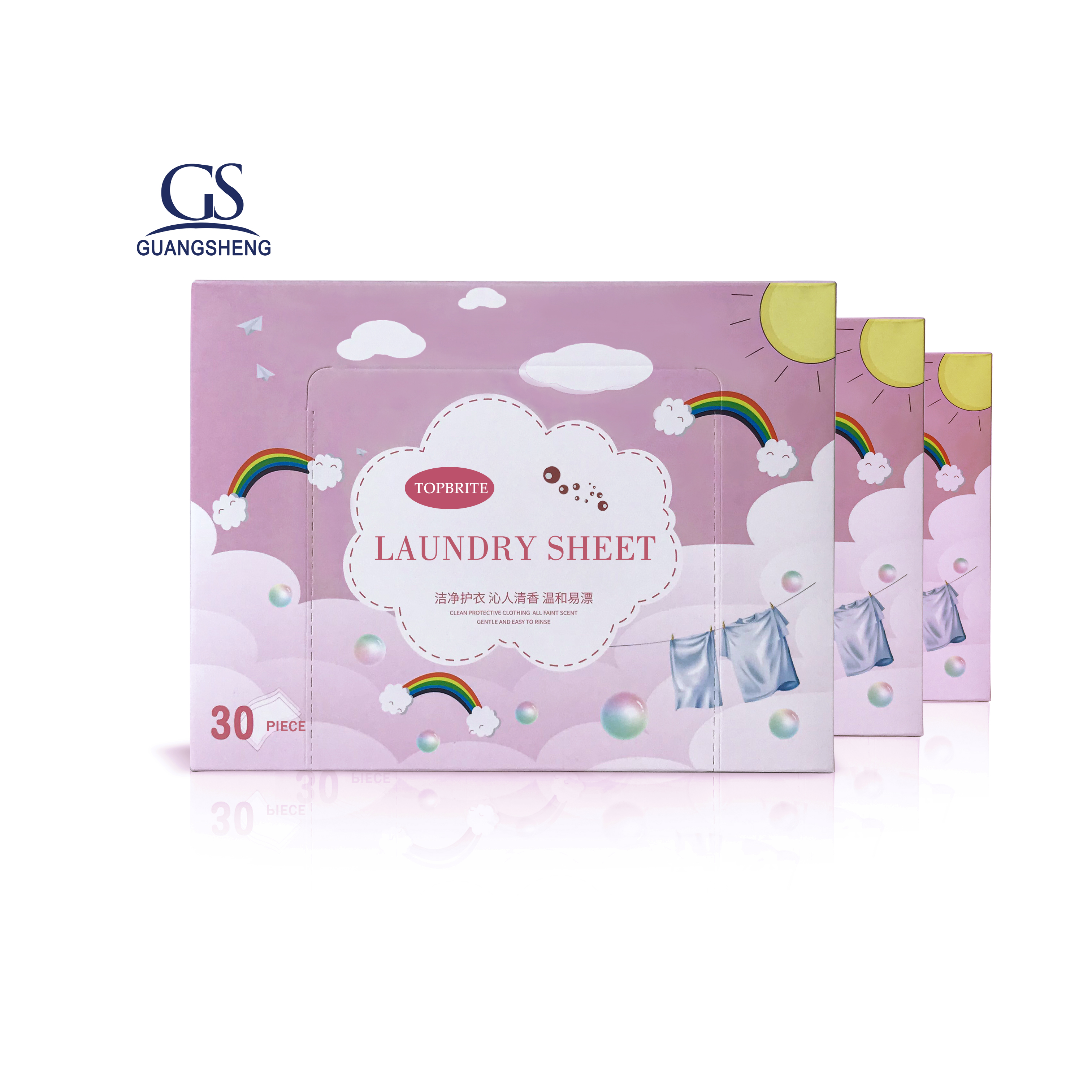 What are Ingredients and Characteristics about laundry sheets